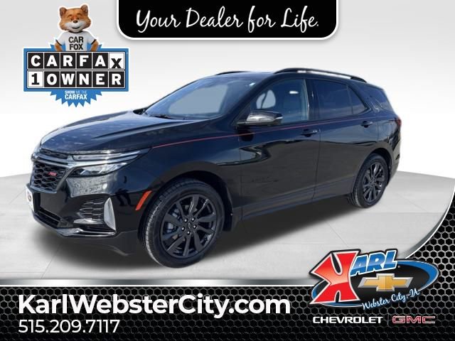 Certified 2022 Chevrolet Equinox RS w/ RS Leather Package