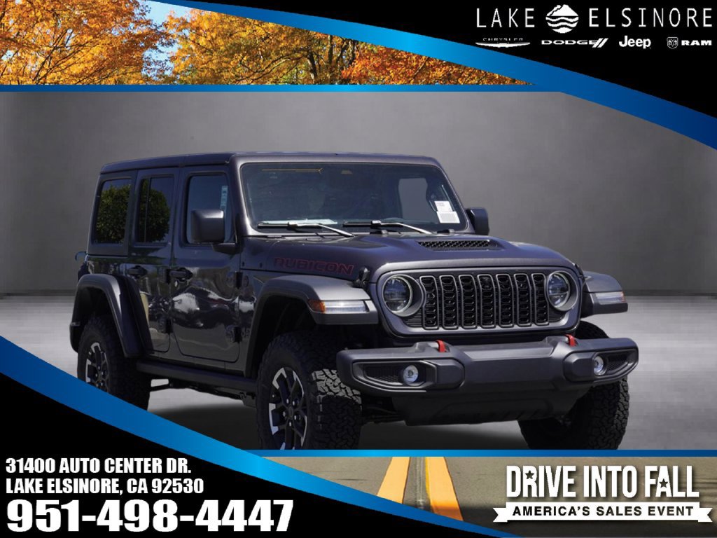 New 2026 Jeep Wrangler Unlimited Rubicon w/ Safety Group AWD/4WD 360° Tour
