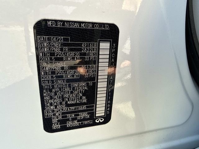 Used 2023 INFINITI QX50 Sport image 30