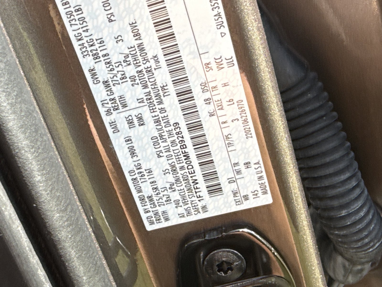 Used 2021 Ford F150 Lariat w/ Equipment Group 502A High AWD/4WD image 42