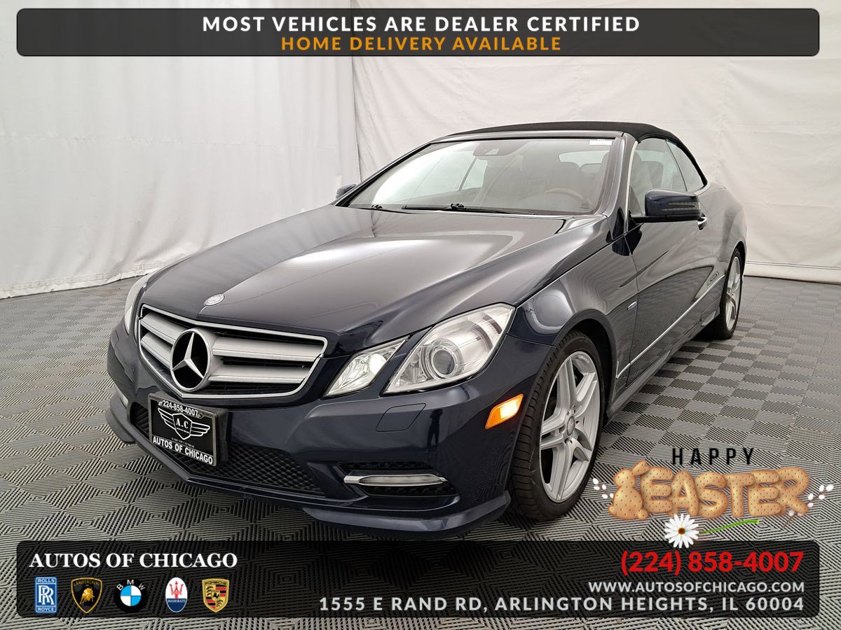 Used 2012 Mercedes-Benz E 550 Cabriolet AMG Line image 1