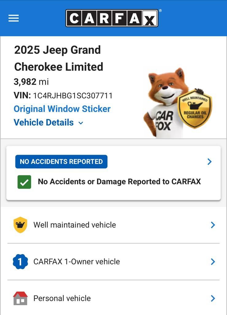 Used 2025 Jeep Grand Cherokee Limited image 4