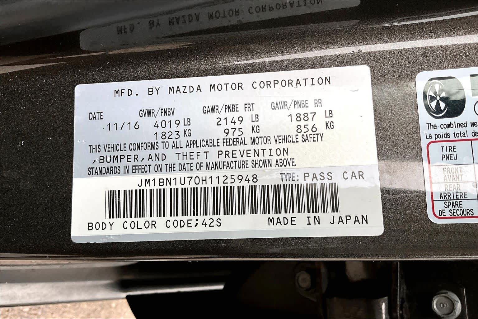 Used 2017 MAZDA MAZDA3 Sport FWD image 34