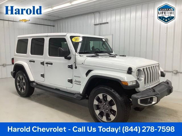 Used 2018 Jeep Wrangler Unlimited Sahara w/ Cold Weather Group image 1