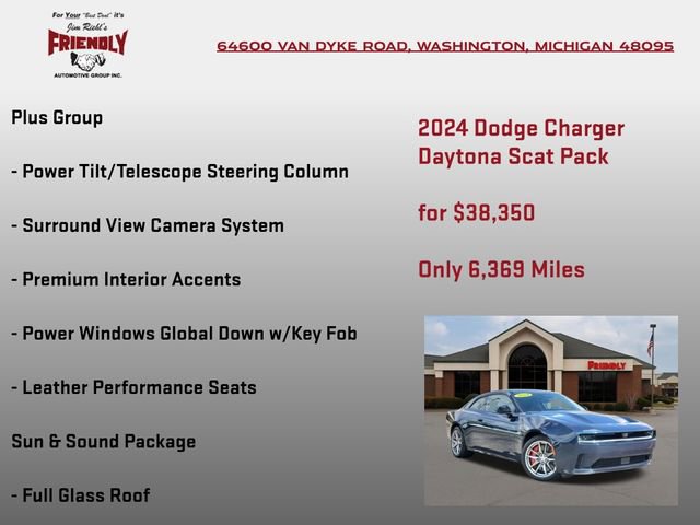 Used 2024 Dodge Charger Daytona Scat Pack w/ Plus Group AWD/4WD image 20