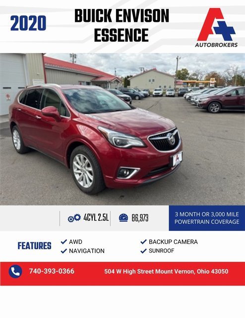 Used 2020 Buick Envision Essence