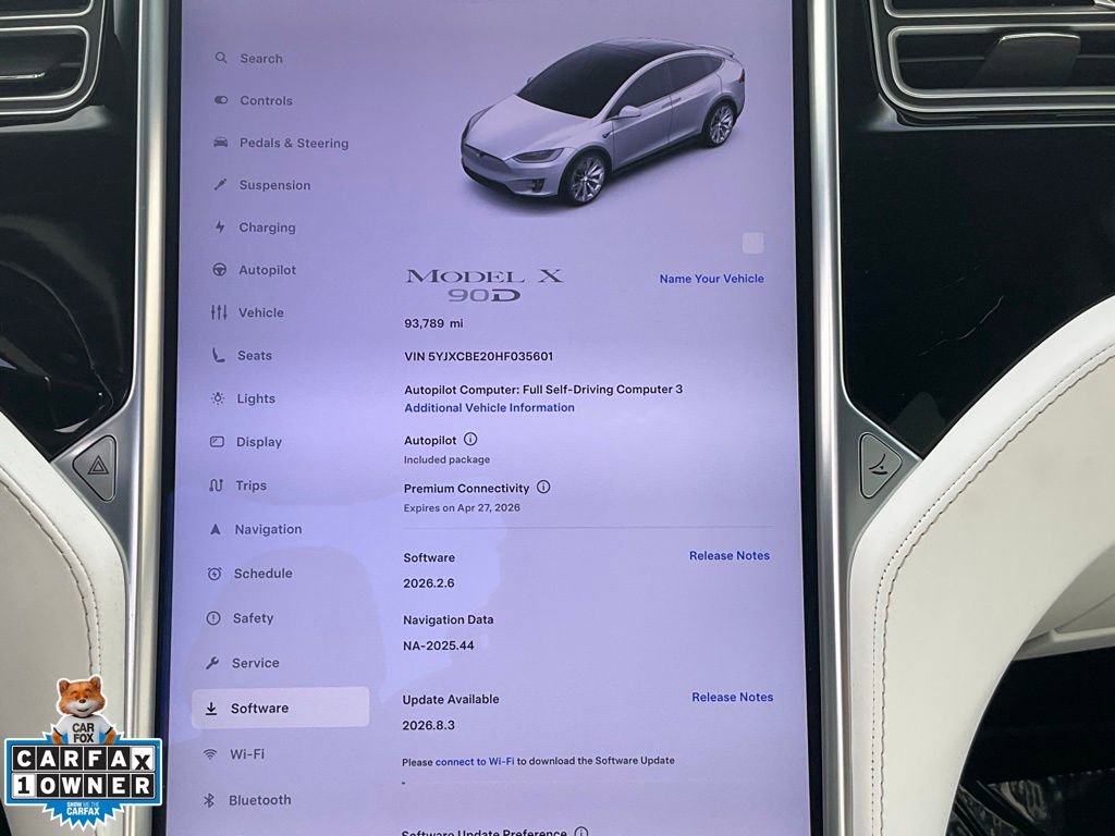 Used 2017 Tesla Model X 90D image 50