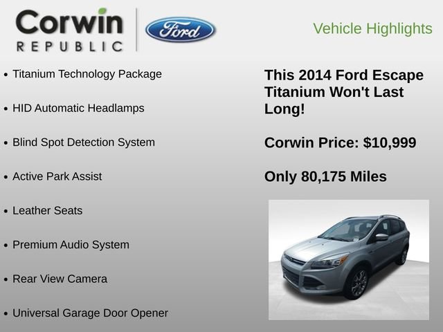 Used 2014 Ford Escape Titanium w/ Equipment Group 401A image 6