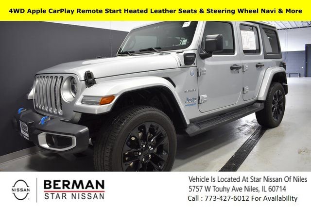 Used 2022 Jeep Wrangler Unlimited Sahara w/ Cold Weather Group image 1
