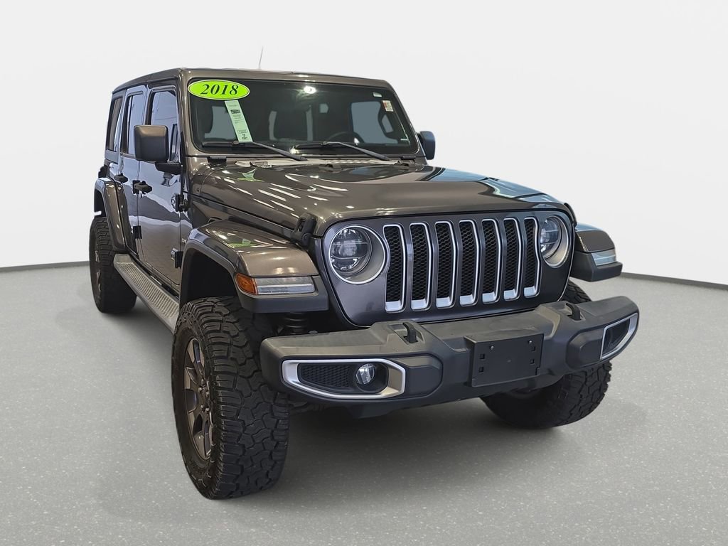 Used 2018 Jeep Wrangler Unlimited Sahara w/ LED Lighting Group image 3
