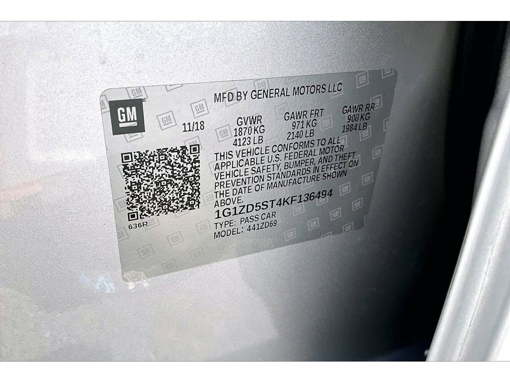 Used 2019 Chevrolet Malibu LT FWD image 18