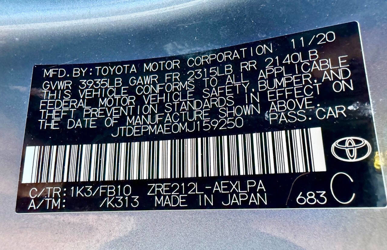 Used 2021 Toyota Corolla LE FWD image 46