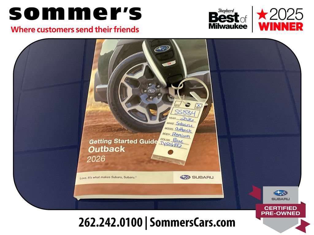 Certified 2026 Subaru Outback Premium AWD/4WD image 25