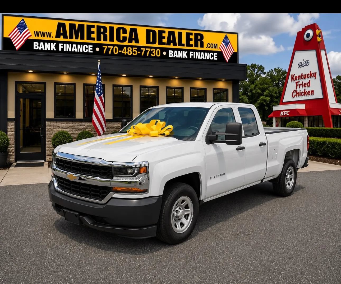 Used 2017 Chevrolet Silverado 1500 W/T w/ Trailering Package RWD image 1