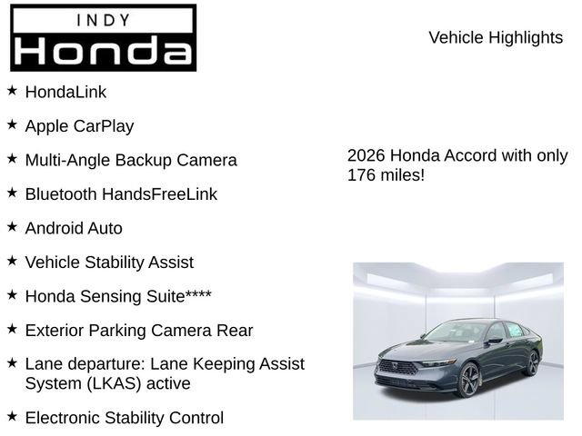 New 2026 Honda Accord SE image 7
