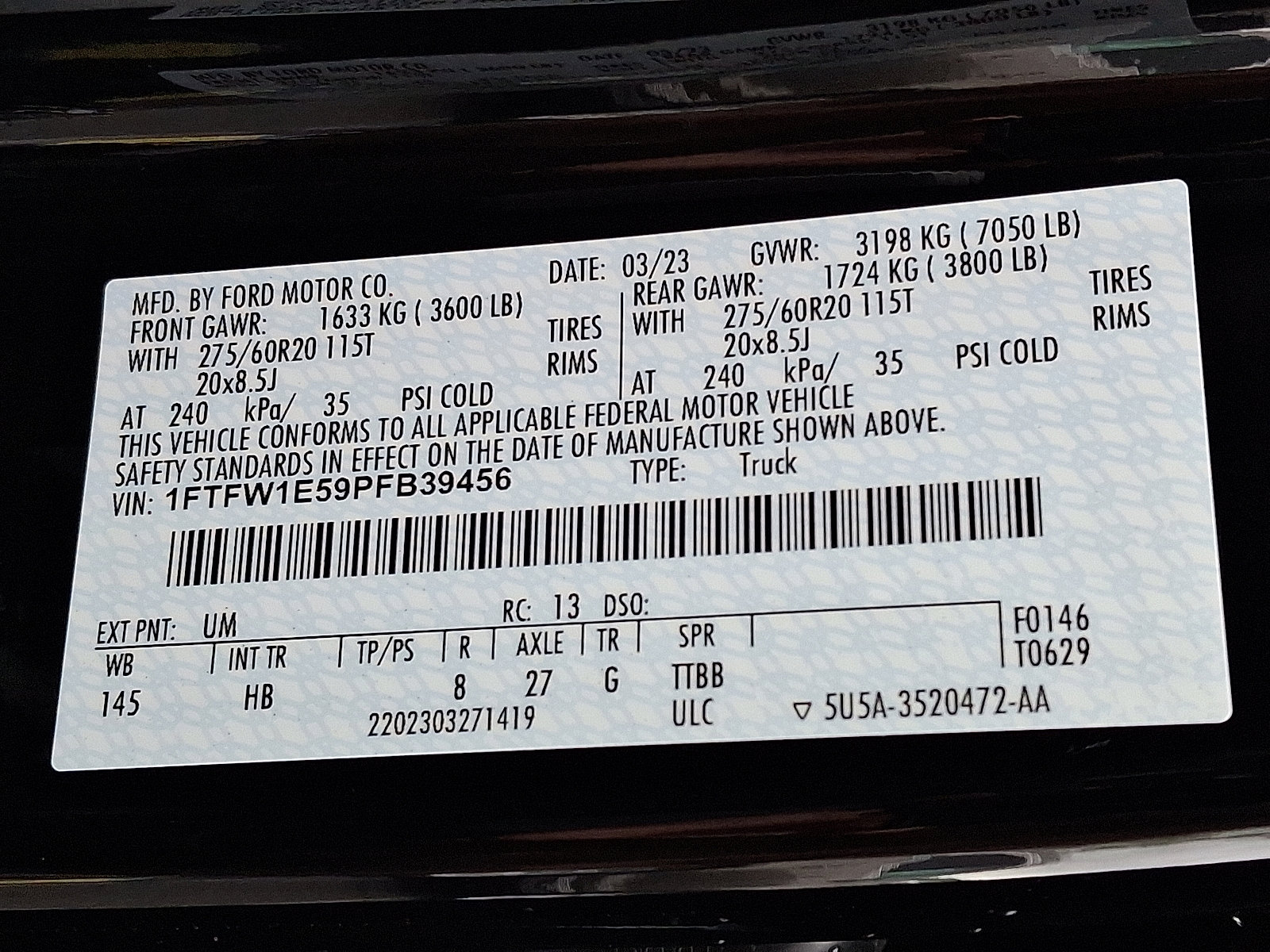 Certified 2023 Ford F150 Lariat w/ Equipment Group 502A High image 29