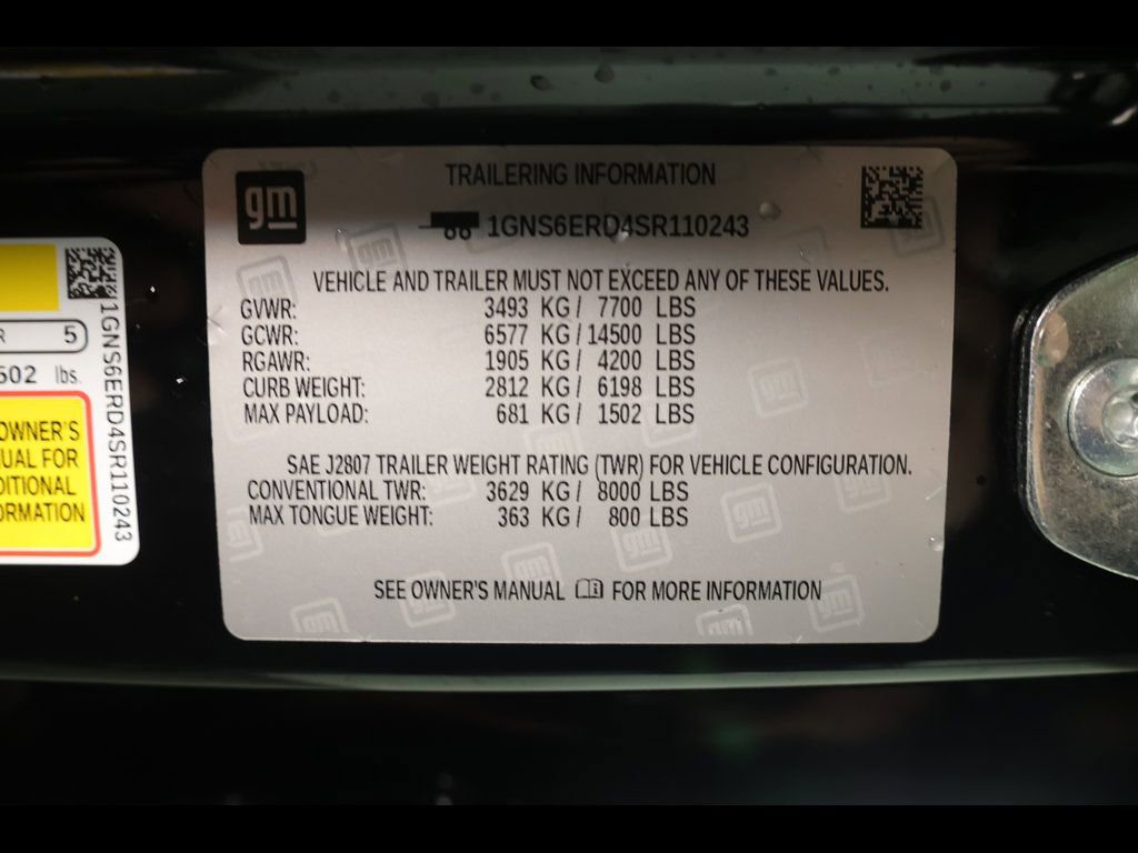 Used 2025 Chevrolet Suburban RST w/ RST Capability Package AWD/4WD image 36
