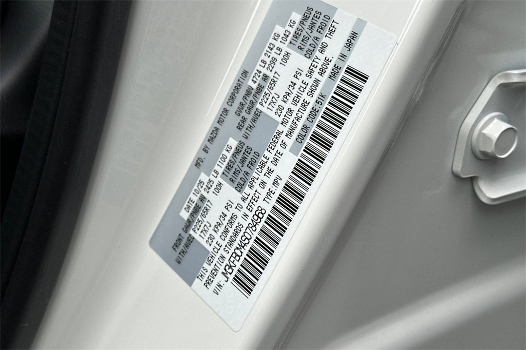 New 2025 MAZDA CX-5 AWD 2.5 S w/ Preferred Package image 24