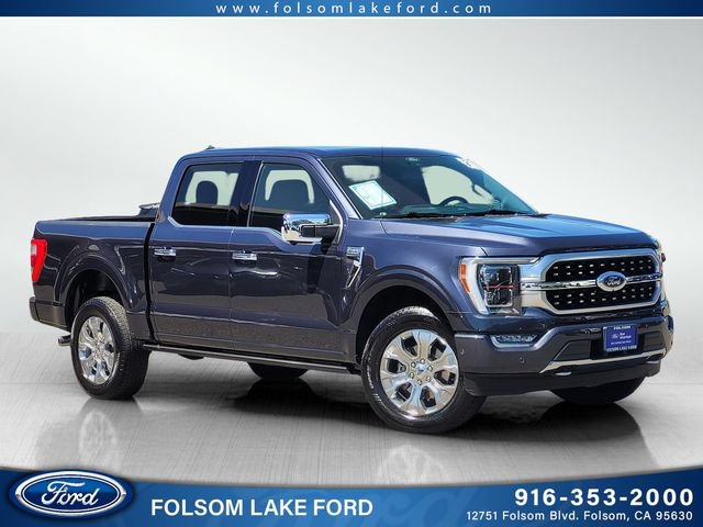 Certified 2021 Ford F150 Platinum w/ Equipment Group 701A High AWD/4WD image 1