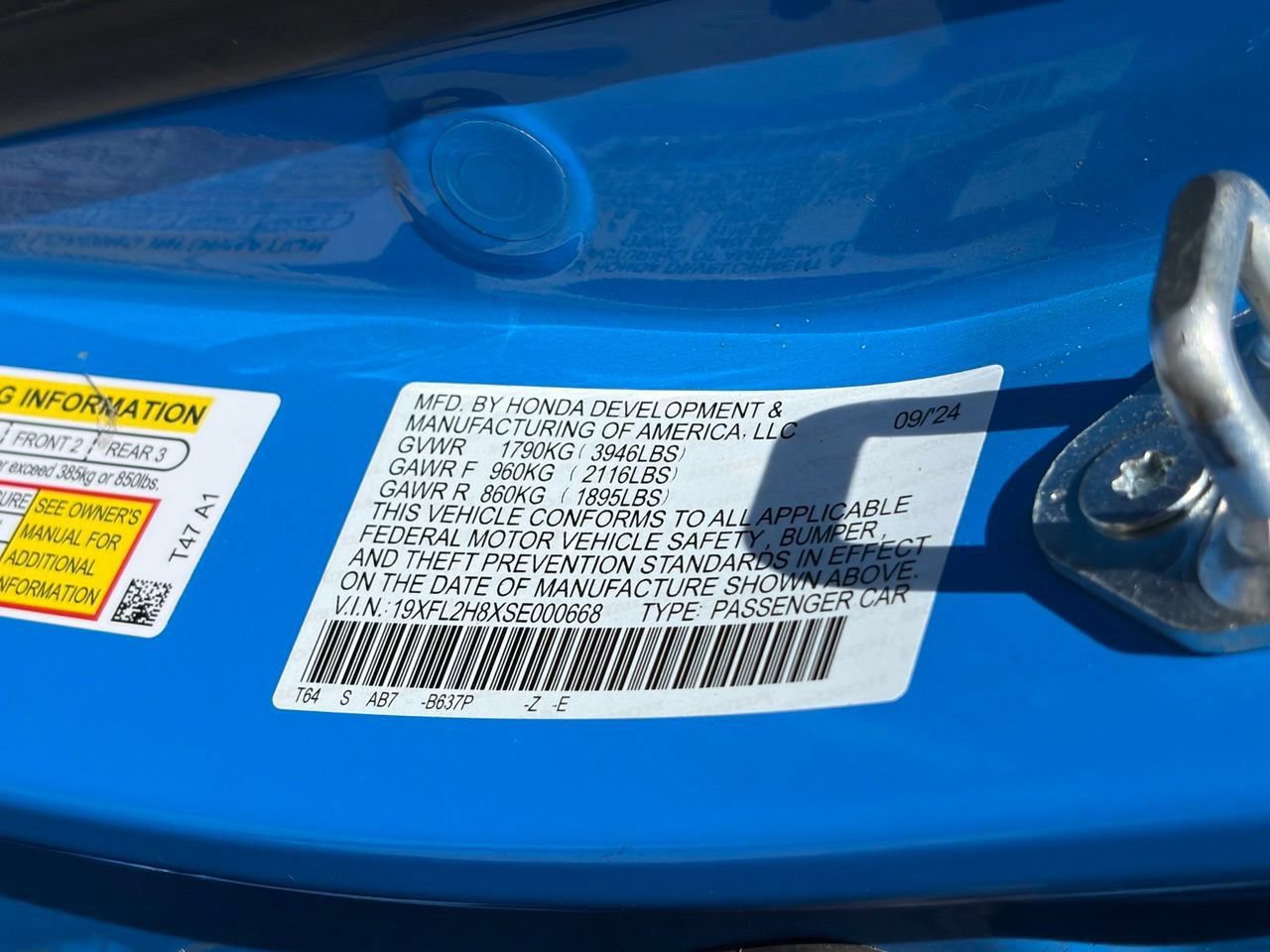 Used 2025 Honda Civic Sport image 13