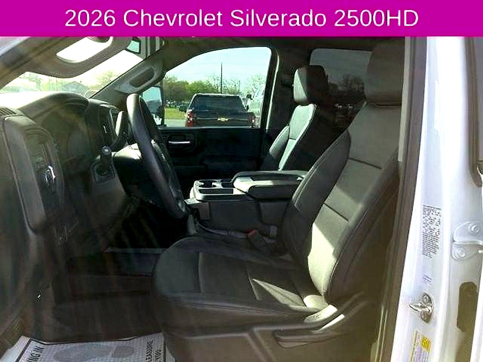 New 2026 Chevrolet Silverado 2500 W/T w/ WT Convenience Package RWD image 21