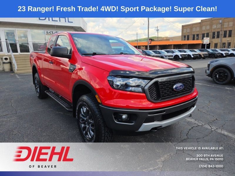 Used 2023 Ford Ranger XLT w/ Equipment Group 301A Mid AWD/4WD video 1