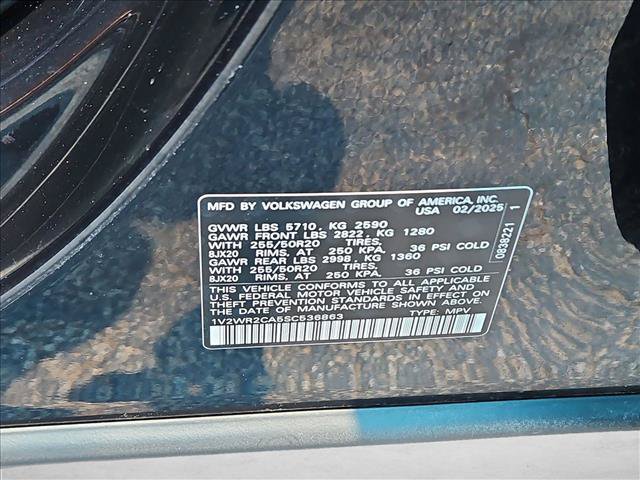 Used 2025 Volkswagen Atlas SE FWD image 25