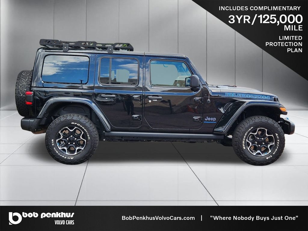 Used 2023 Jeep Wrangler Unlimited Rubicon 4xe w/ Cold Weather Group AWD/4WD image 24