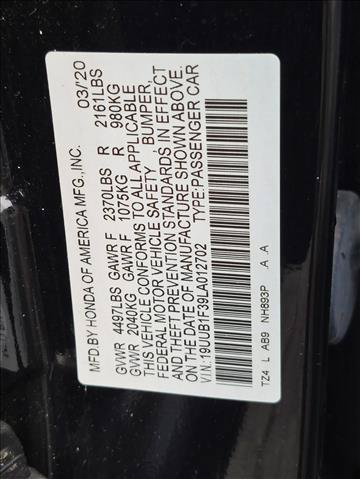 Used 2020 Acura TLX FWD image 16