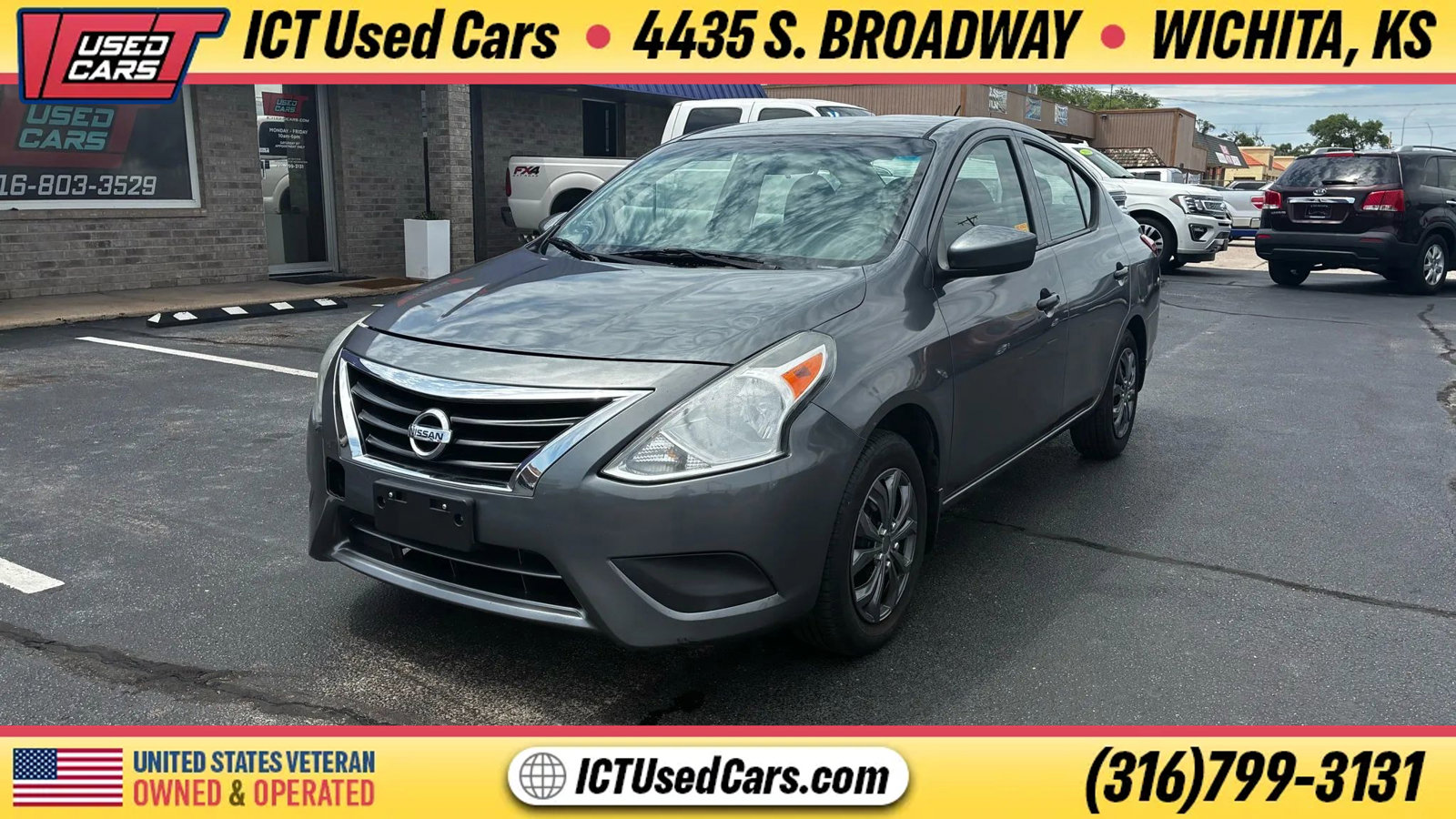 Used 2016 Nissan Versa S Plus