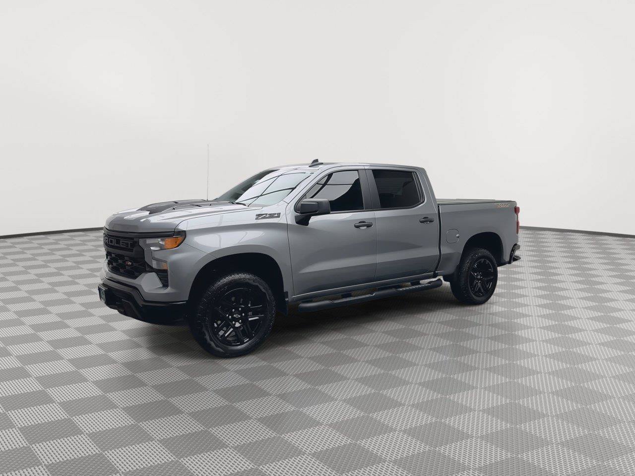 Certified 2024 Chevrolet Silverado 1500 Custom Trail Boss w/ Turbomax Blackout Package AWD/4WD image 36