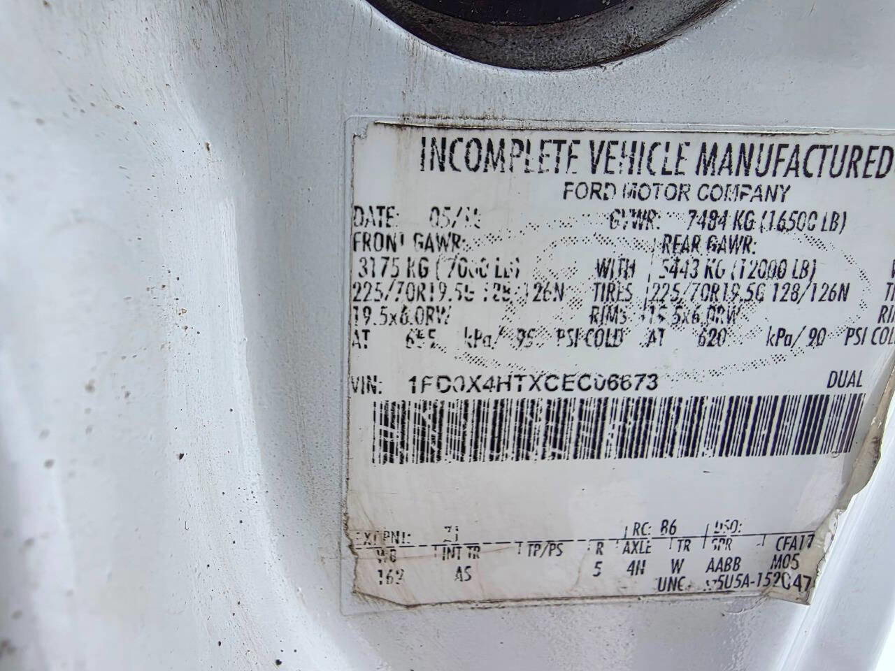 Used 2012 Ford F450 XL w/ XL Value Pkg image 14