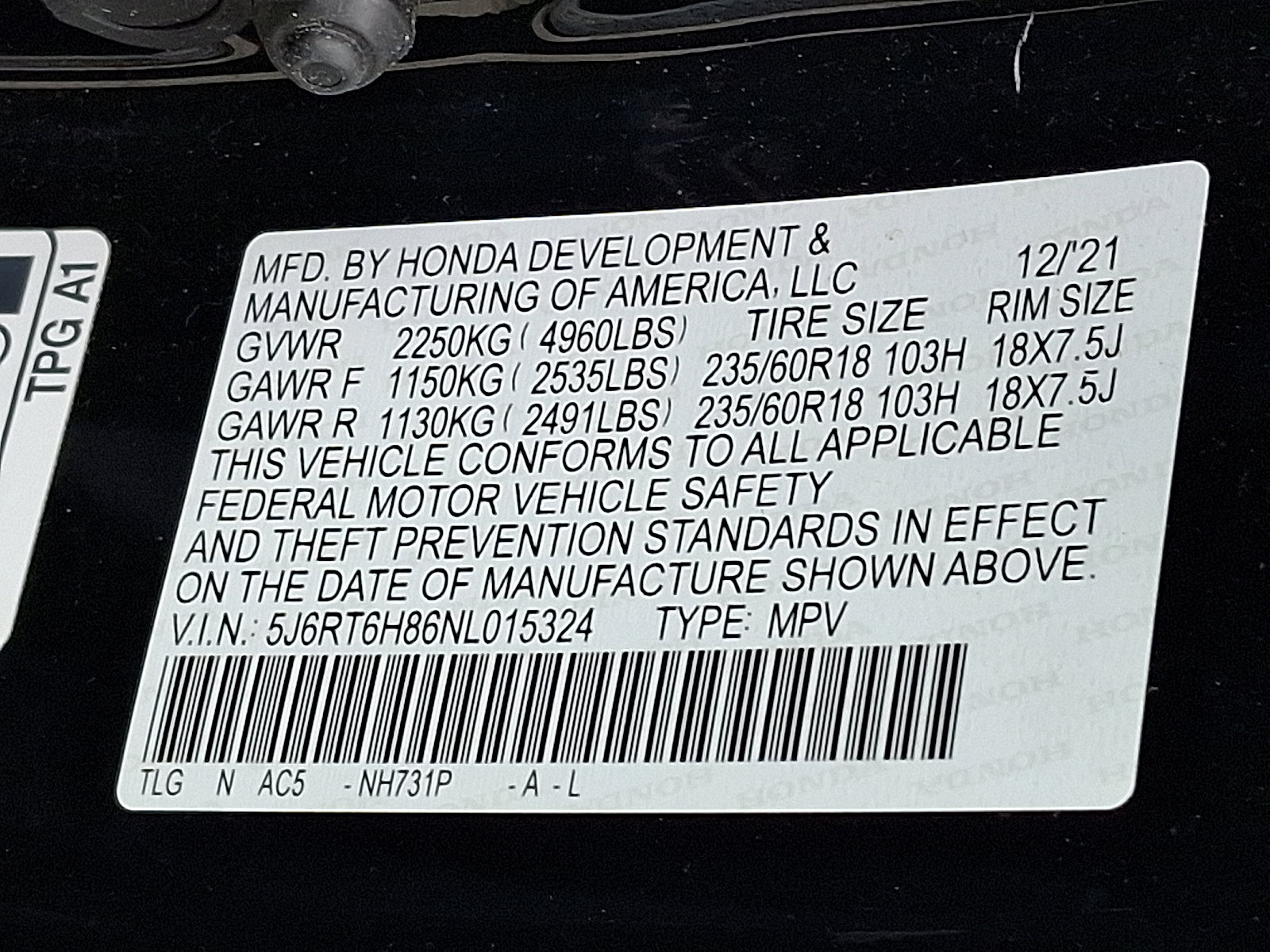 Certified 2022 Honda CR-V EX-L image 25
