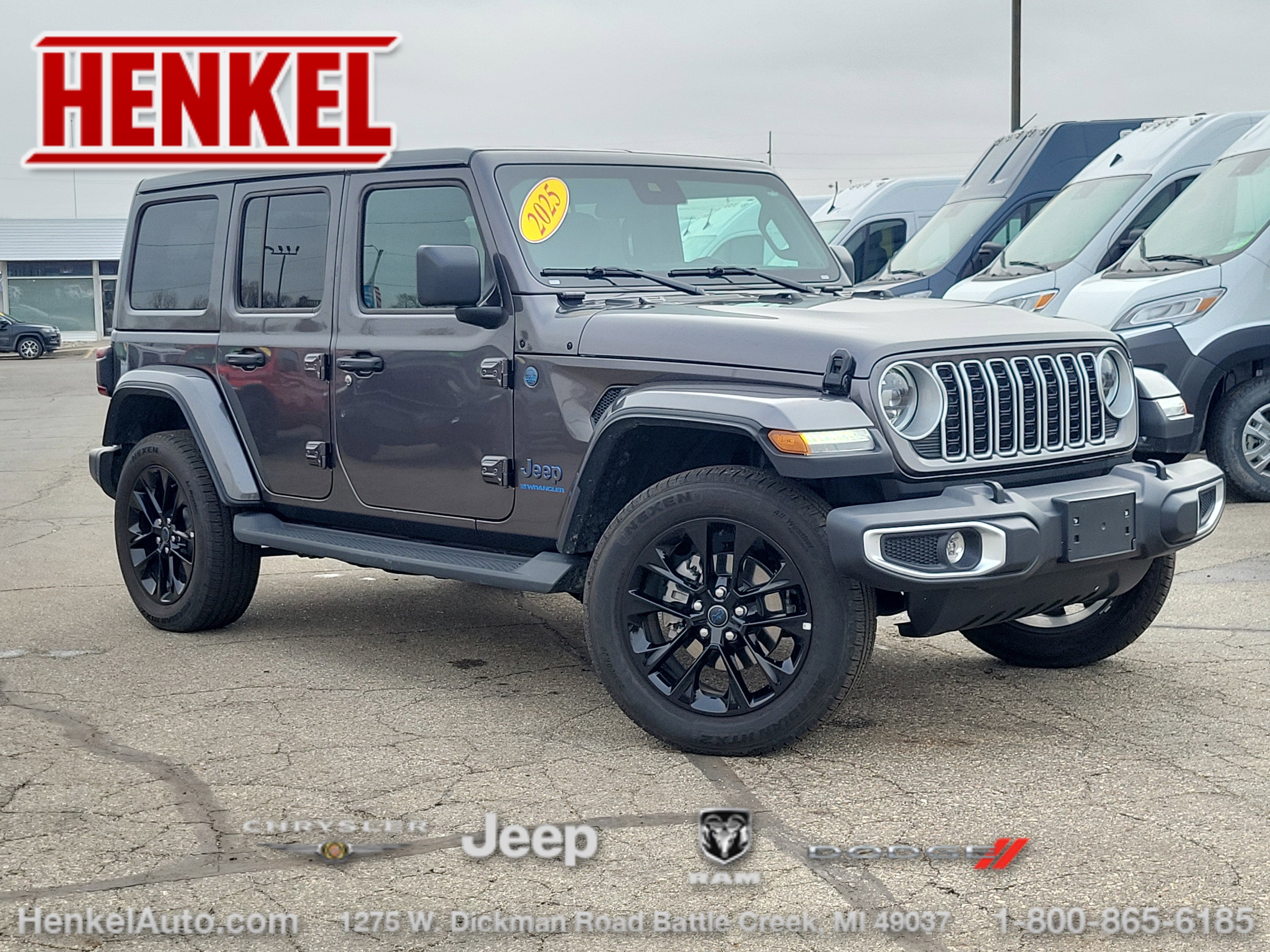 Used 2025 Jeep Wrangler Unlimited Sahara