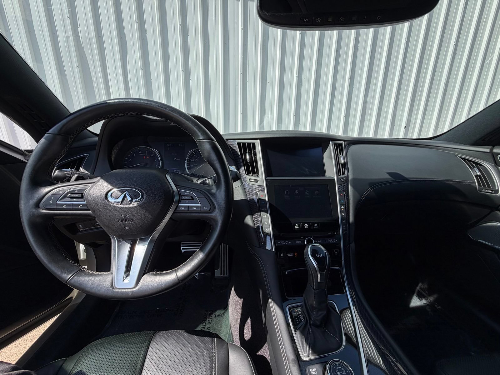 Used 2019 INFINITI Q60 Red Sport 400 w/ Carbon Fiber Package RWD image 13