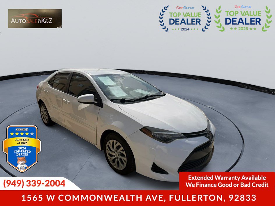 Used 2017 Toyota Corolla LE w/ Carpet Mat Package (TMS) FWD image 5