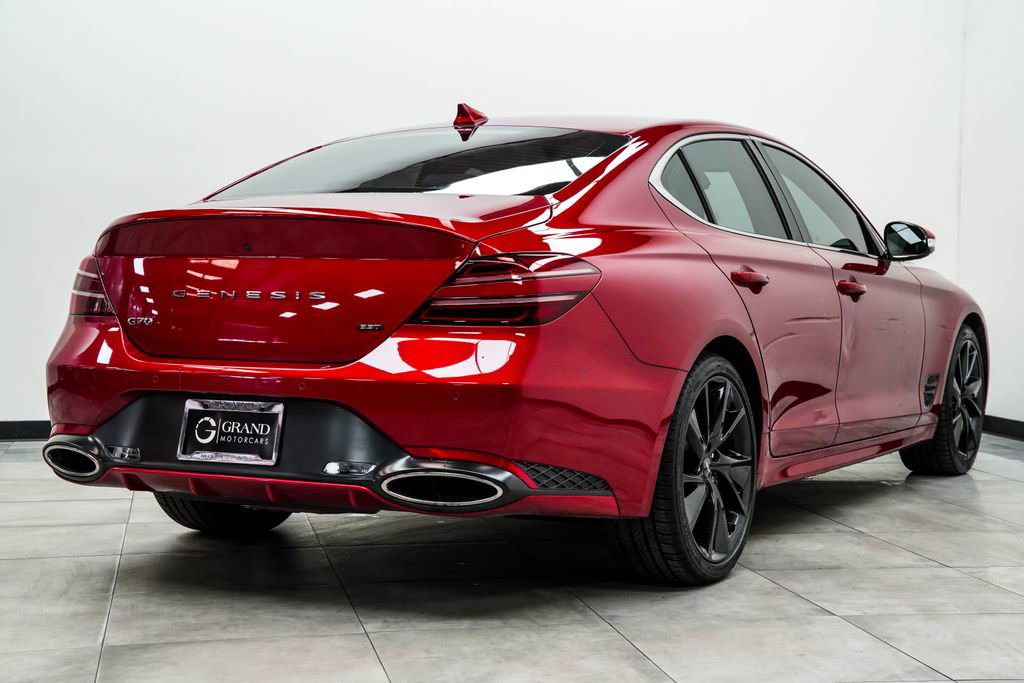 Used 2022 Genesis G70 3.3T w/ Sport Advanced Package RWD image 12