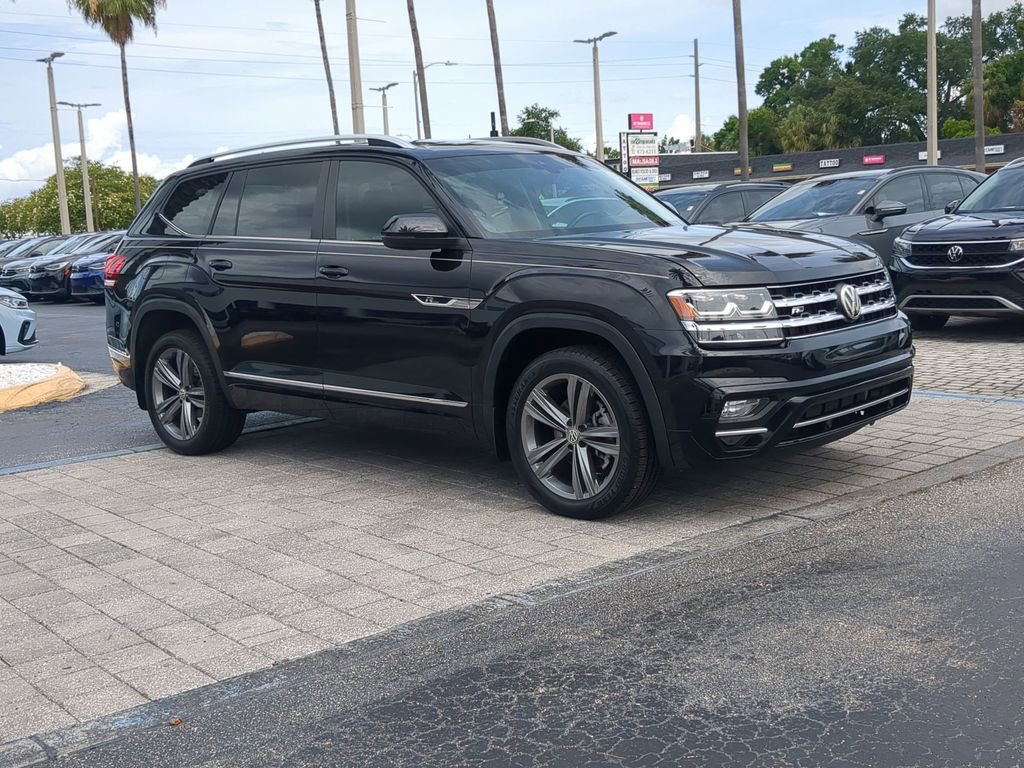 Used 2019 Volkswagen Atlas SEL R-Line AWD/4WD image 2