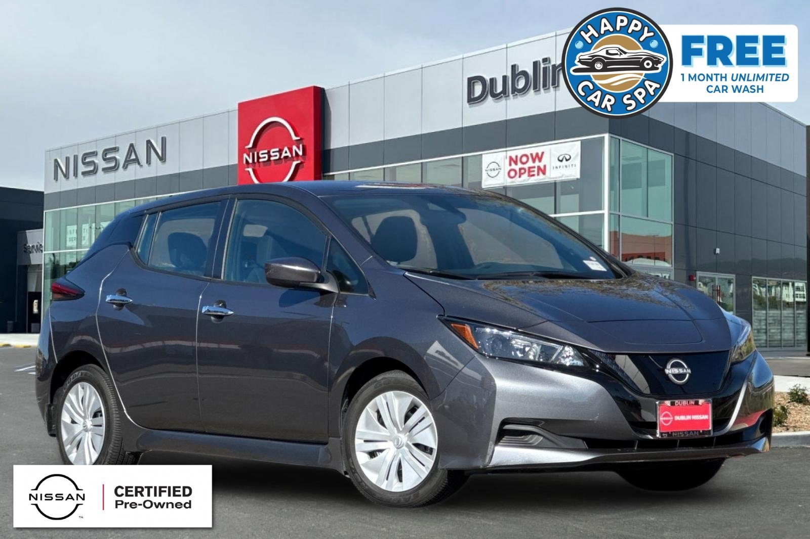 Certified 2025 Nissan Leaf S FWD image 1