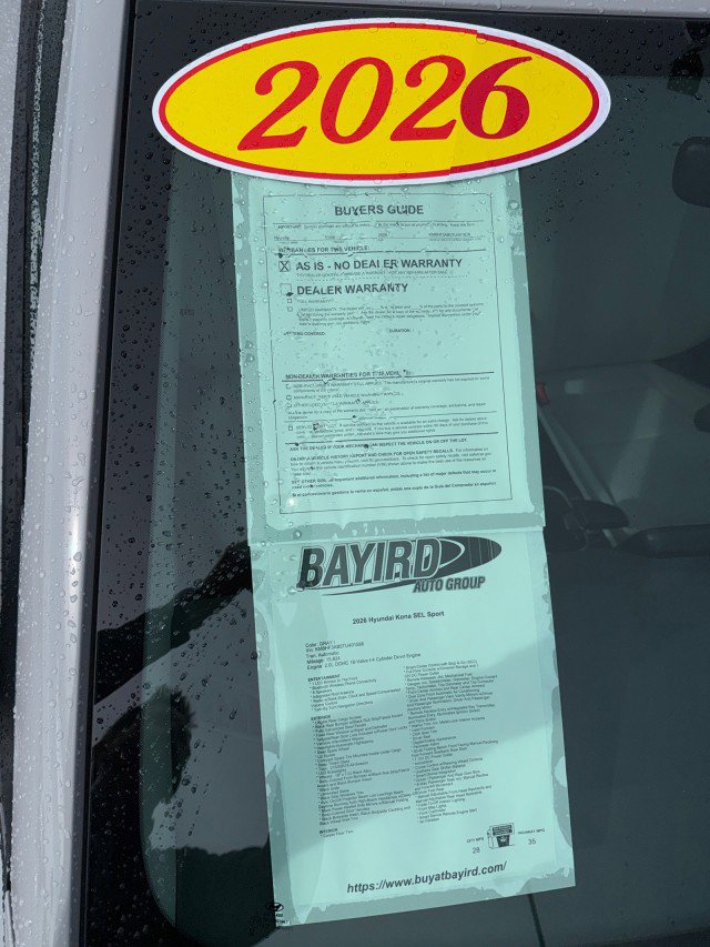 Used 2026 Hyundai Kona SEL Sport FWD image 9