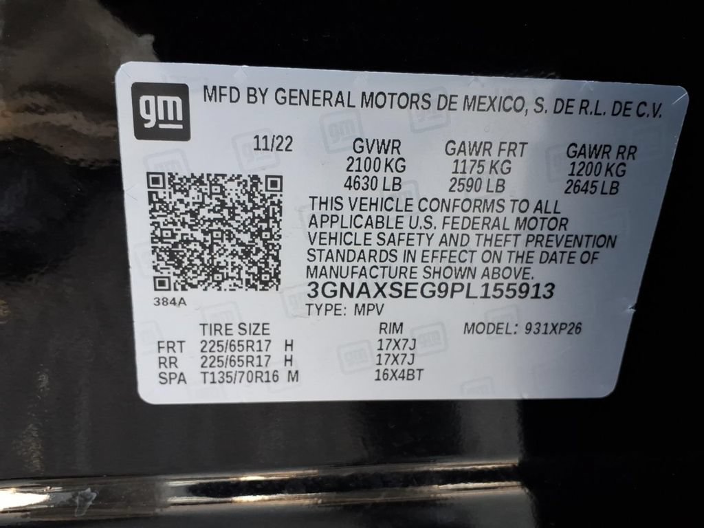 Certified 2023 Chevrolet Equinox LS w/ LS Convenience Package AWD/4WD image 29