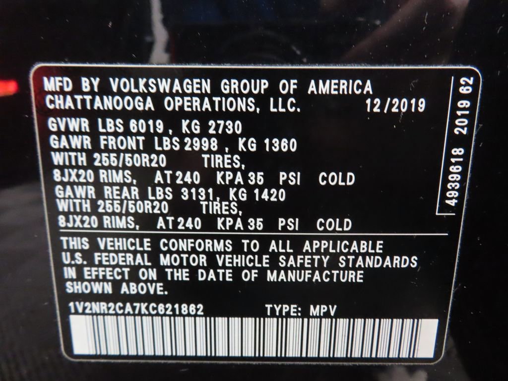 Used 2019 Volkswagen Atlas SEL Premium AWD/4WD image 66