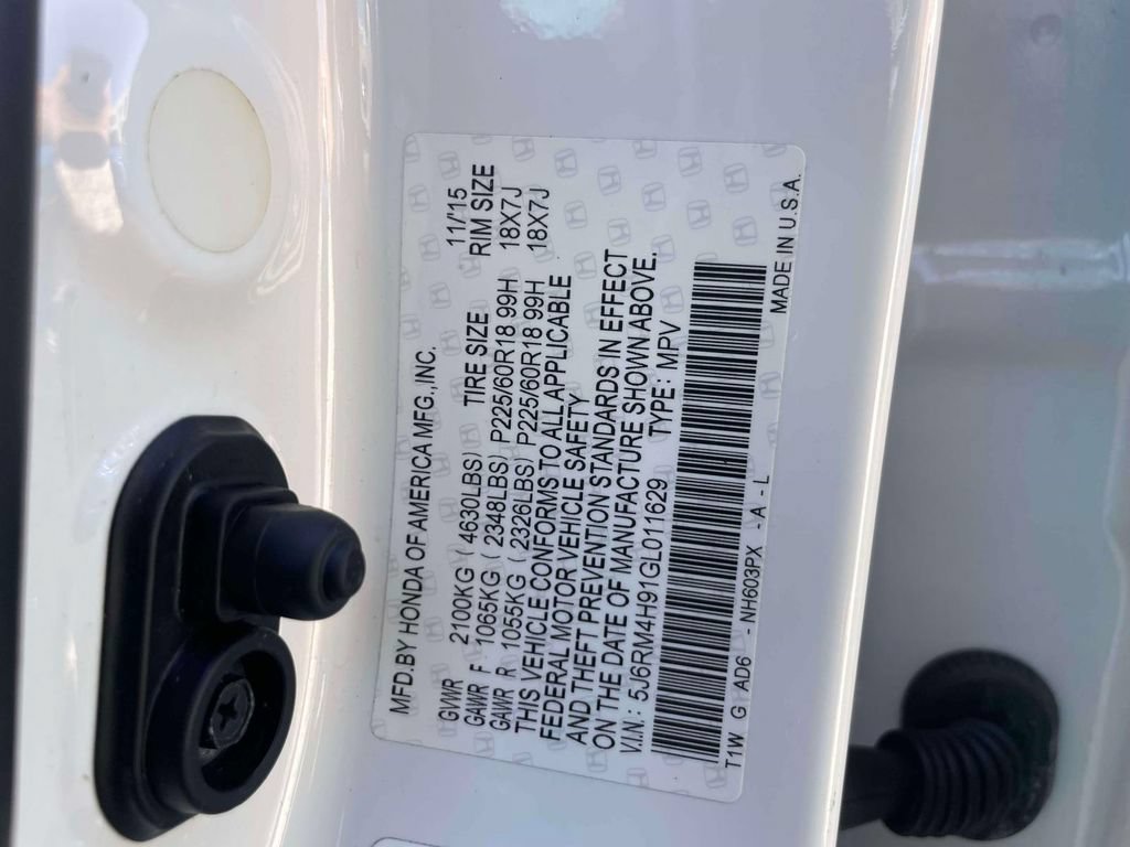 Used 2016 Honda CR-V Touring image 19