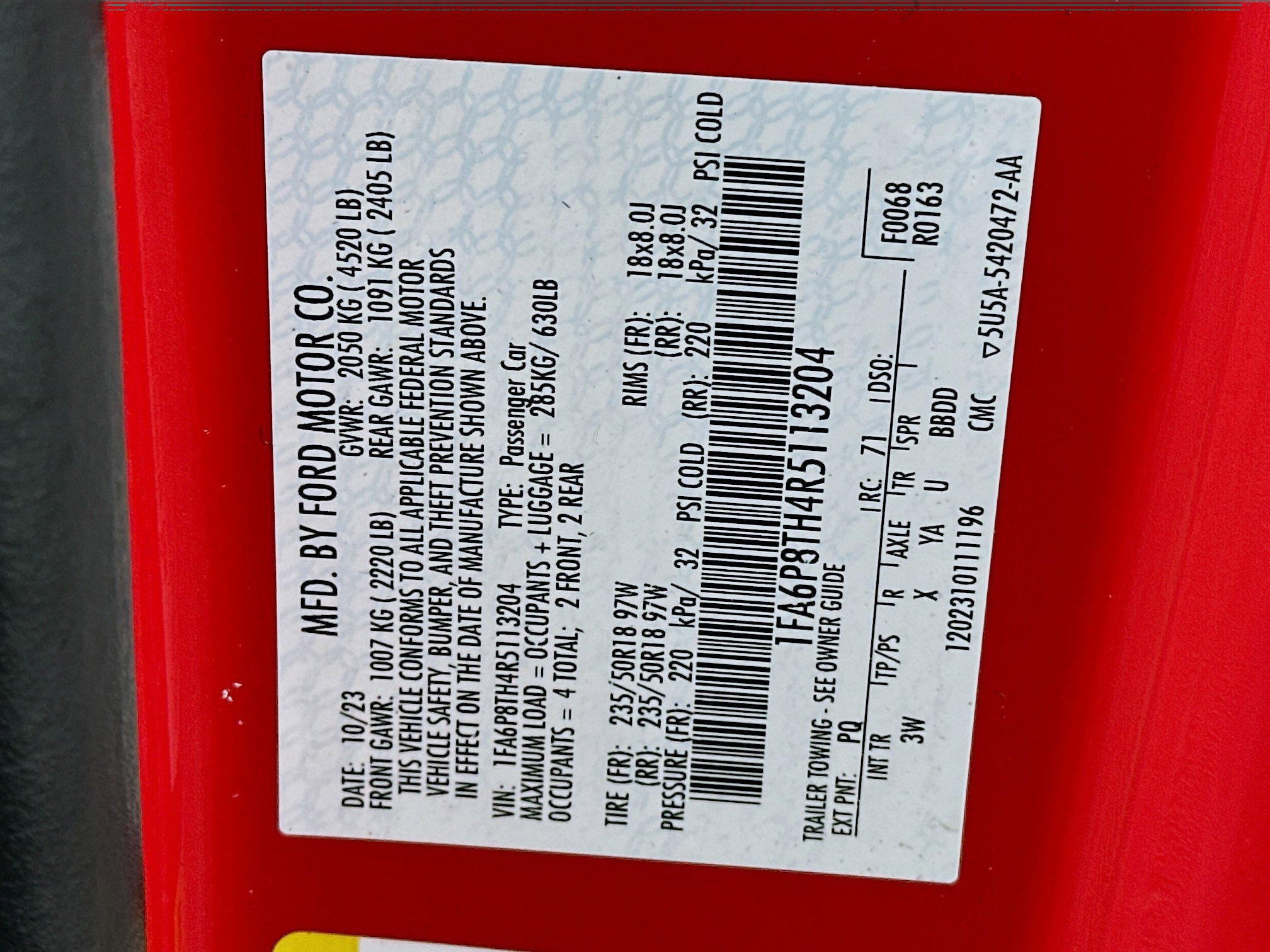 Used 2024 Ford Mustang Premium image 12