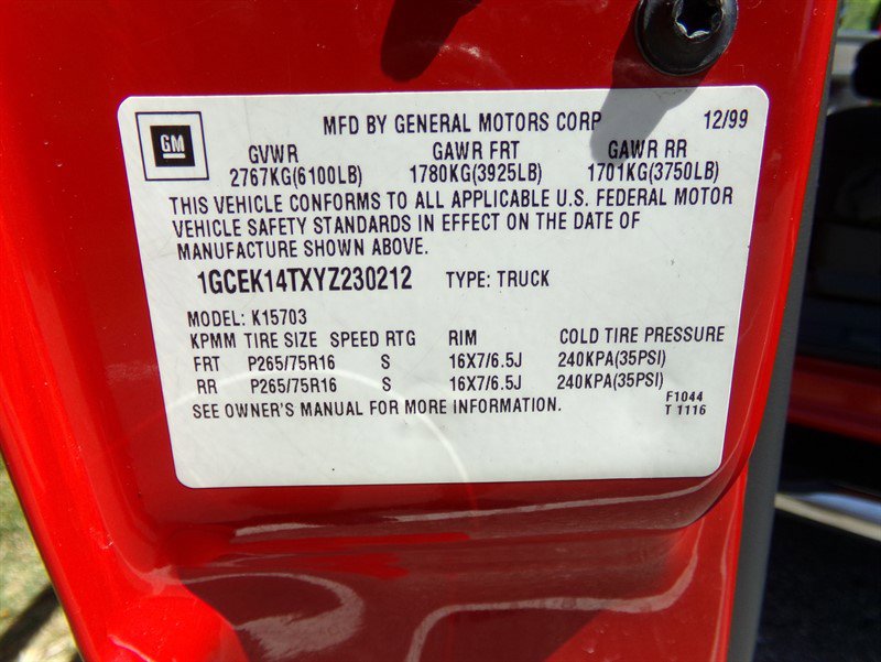 Used 2000 Chevrolet Silverado 1500 LS w/ Off-Road Chassis Pkg image 48