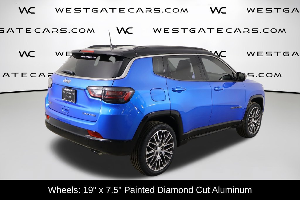 Used 2022 Jeep Compass Limited w/ Elite Group AWD/4WD image 56