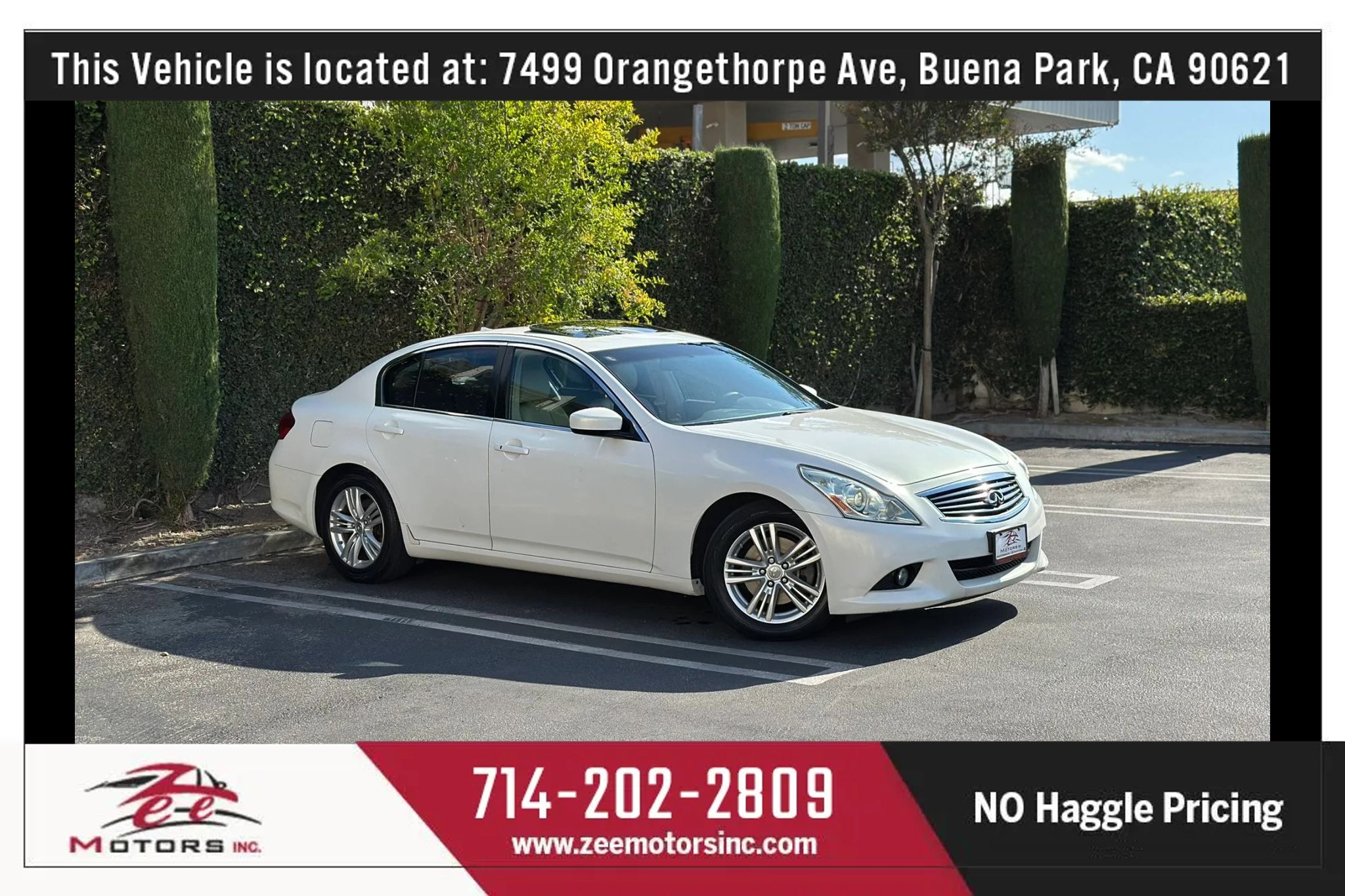 Used 2012 INFINITI G37 Journey w/ Premium Pkg RWD image 2