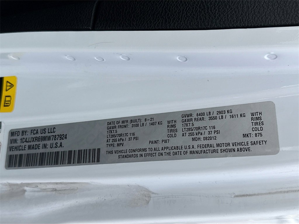 Used 2021 Jeep Wrangler Unlimited Rubicon 4xe w/ Cold Weather Group image 36