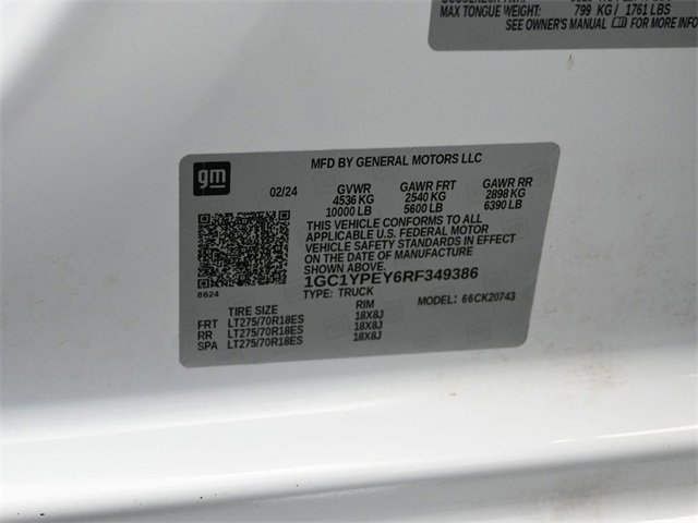 Used 2024 Chevrolet Silverado 2500 LTZ w/ LTZ Convenience Package image 28