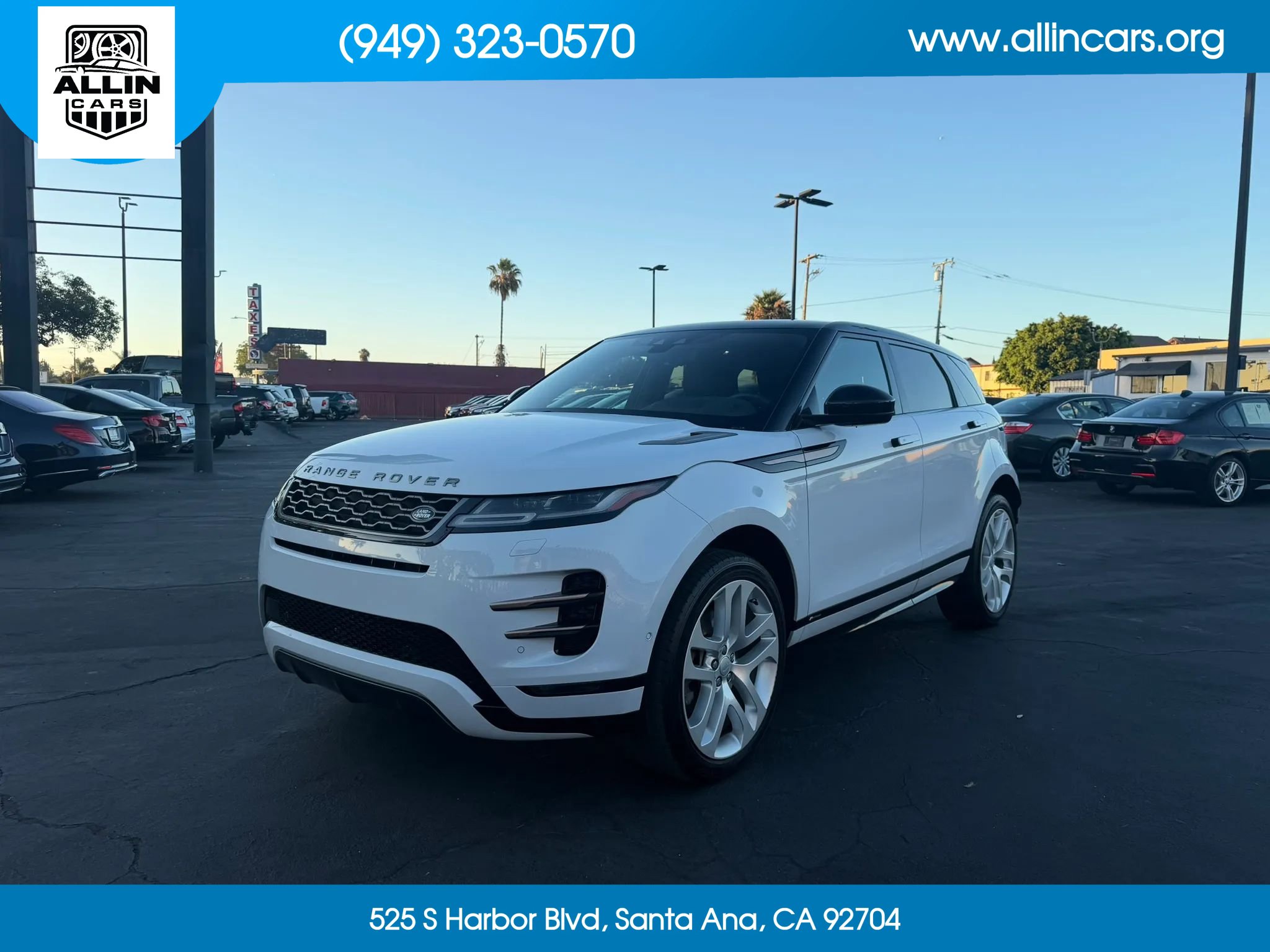 Used 2020 Land Rover Range Rover Evoque First Edition AWD/4WD image 1